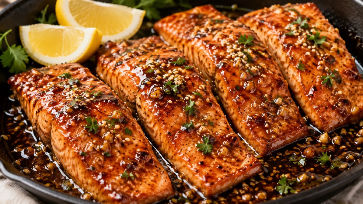 Honey Garlic Salmon