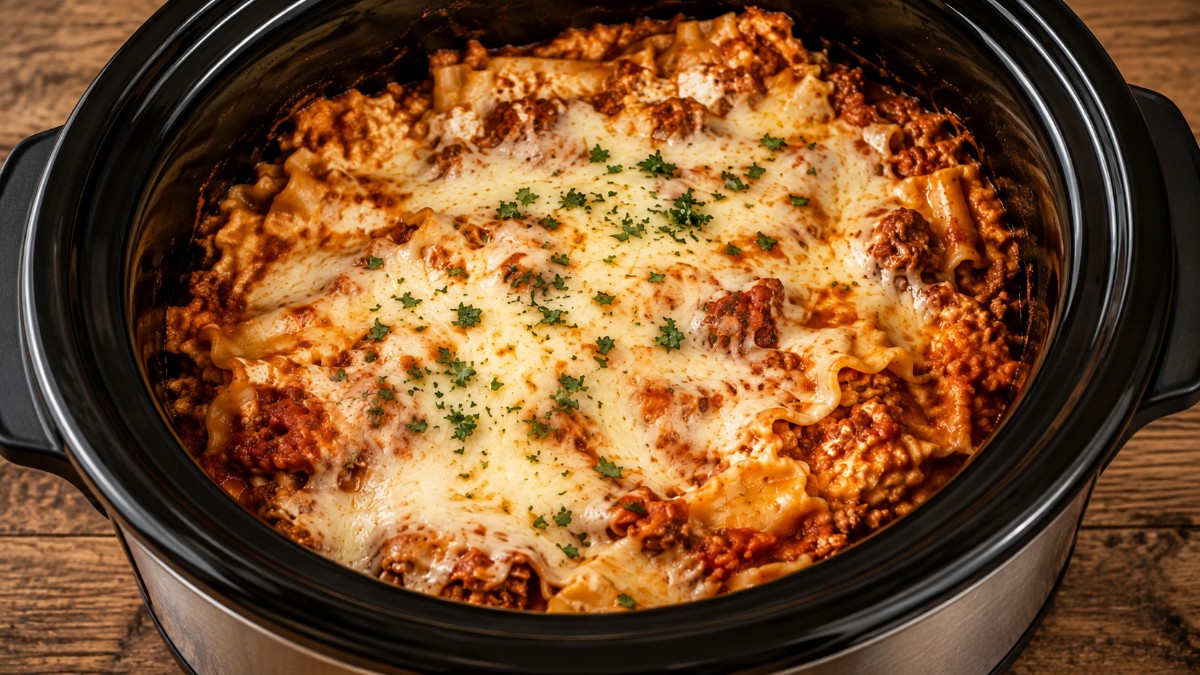Crockpot Lasagna