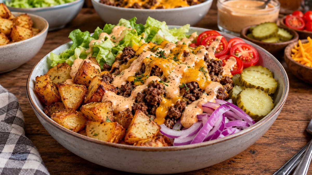 Cheeseburger Bowl